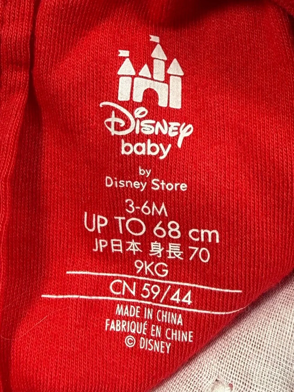 DISNEY BABY BY DISNEY STORE Minnie Mouse Character Dress Costume Halloween 3-6M - Picture 9 of 9